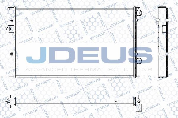 Jdeus RA0300411 - Радиатор, охлаждение двигателя autospares.lv