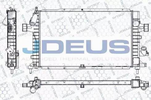 Jdeus RA0200980 - Радиатор, охлаждение двигателя autospares.lv