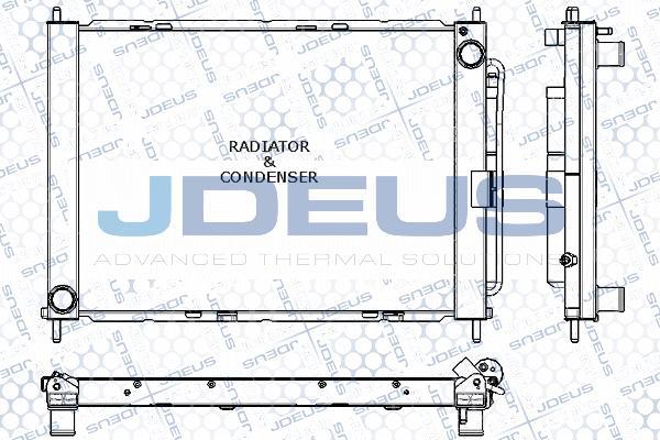 Jdeus RA0230980 - Модуль охлаждения autospares.lv