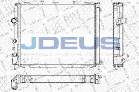 Jdeus RA0230590 - Радиатор, охлаждение двигателя autospares.lv