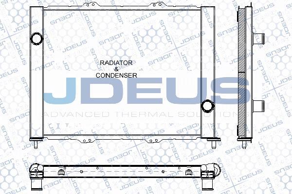 Jdeus RA0230770 - Модуль охлаждения autospares.lv