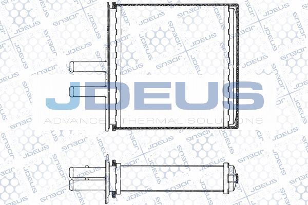 Jdeus RA2110300 - Теплообменник, отопление салона autospares.lv