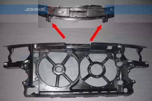 Johns 95 38 04-2 - Супорт радиатора, передняя планка autospares.lv