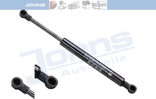 Johns 90 22 95-91 - Газовая пружина, упор autospares.lv