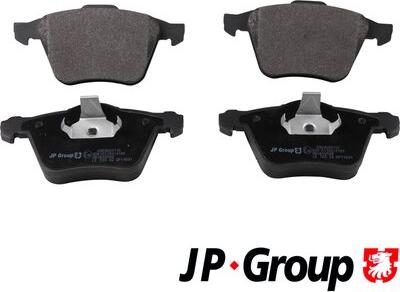 JP Group 4963604110 - Тормозные колодки, дисковые, комплект autospares.lv