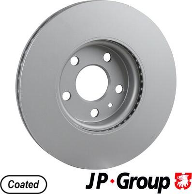 JP Group 4963101500 - Тормозной диск autospares.lv