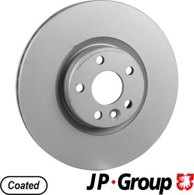 JP Group 4963102100 - Тормозной диск autospares.lv