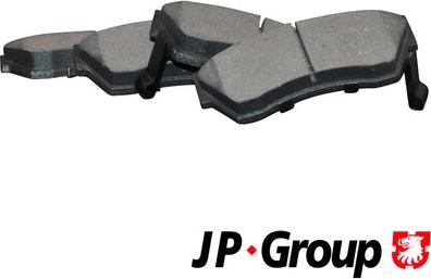 JP Group 4663600610 - Тормозные колодки, дисковые, комплект autospares.lv