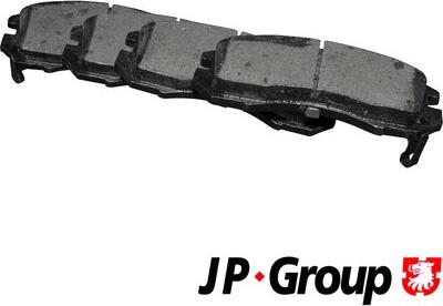 JP Group 4663600110 - Тормозные колодки, дисковые, комплект autospares.lv