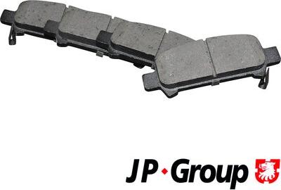 JP Group 4663700110 - Тормозные колодки, дисковые, комплект autospares.lv