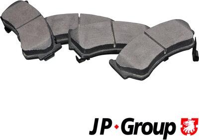 JP Group 4063600410 - Тормозные колодки, дисковые, комплект autospares.lv