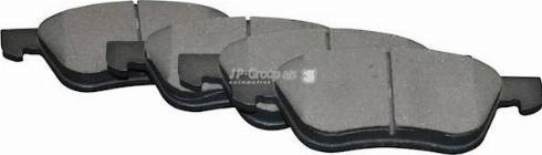 JP Group 4063600610 - Тормозные колодки, дисковые, комплект autospares.lv