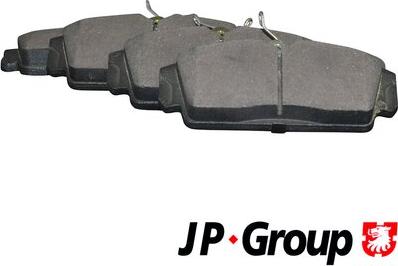 JP Group 4063601010 - Тормозные колодки, дисковые, комплект autospares.lv