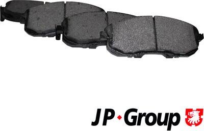 JP Group 4063601210 - Тормозные колодки, дисковые, комплект autospares.lv