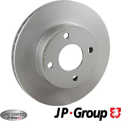 JP Group 4063101200 - Тормозной диск autospares.lv