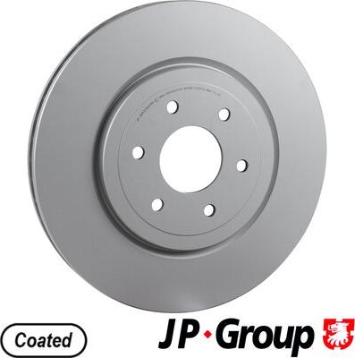 JP Group 4063102300 - Тормозной диск autospares.lv