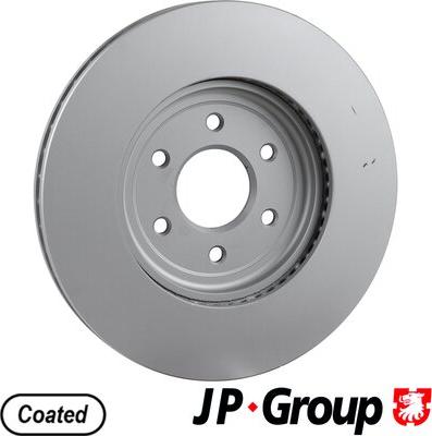 JP Group 4063102300 - Тормозной диск autospares.lv