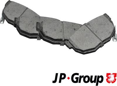 JP Group 4063700110 - Тормозные колодки, дисковые, комплект autospares.lv