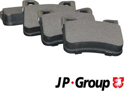 JP Group 4163603510 - Тормозные колодки, дисковые, комплект autospares.lv
