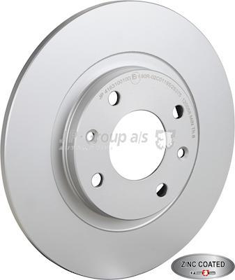 JP Group 4163100100 - Тормозной диск autospares.lv