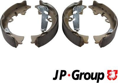 JP Group 4863901610 - Комплект тормозных колодок, барабанные autospares.lv