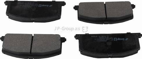 JP Group 4863606910 - Тормозные колодки, дисковые, комплект autospares.lv