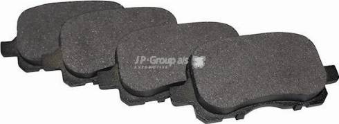 JP Group 4863600310 - Тормозные колодки, дисковые, комплект autospares.lv