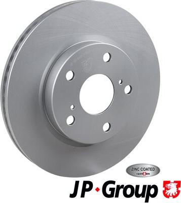JP Group 4863104000 - Тормозной диск autospares.lv