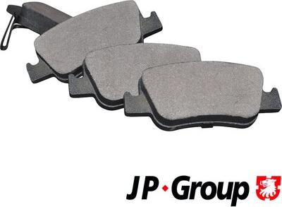 JP Group 4863701910 - Тормозные колодки, дисковые, комплект autospares.lv