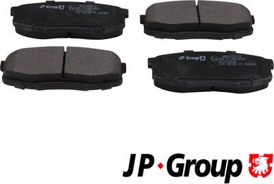 JP Group 4863702210 - Тормозные колодки, дисковые, комплект autospares.lv