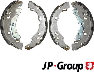 JP Group 4363900610 - Комплект тормозных колодок, барабанные autospares.lv