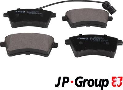 JP Group 4363605910 - Тормозные колодки, дисковые, комплект autospares.lv