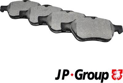 JP Group 4363600610 - Тормозные колодки, дисковые, комплект autospares.lv