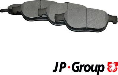 JP Group 4363601610 - Тормозные колодки, дисковые, комплект autospares.lv