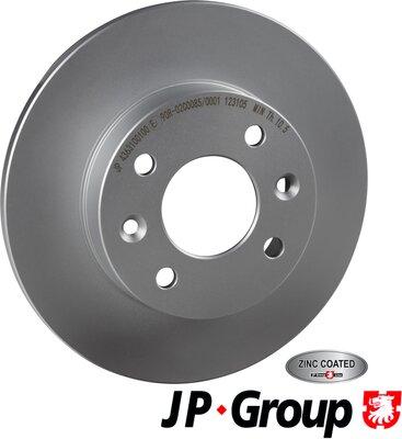 JP Group 4363100100 - Тормозной диск autospares.lv
