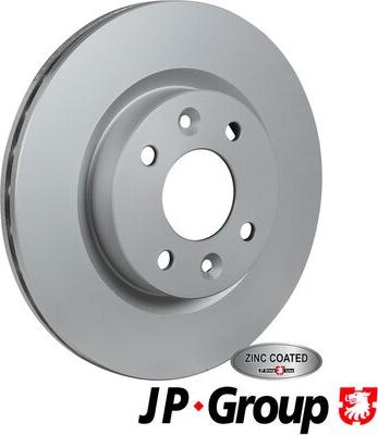 JP Group 4363101900 - Тормозной диск autospares.lv