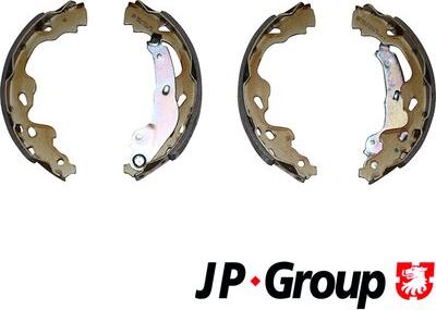 JP Group 4763900410 - Комплект тормозных колодок, барабанные autospares.lv