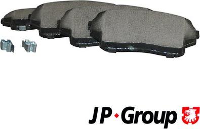 JP Group 4763600910 - Тормозные колодки, дисковые, комплект autospares.lv