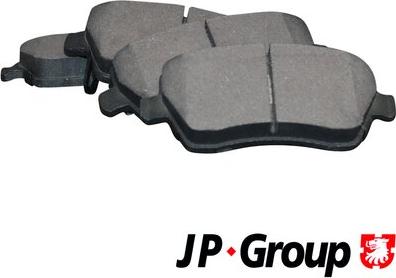 JP Group 4763601010 - Тормозные колодки, дисковые, комплект autospares.lv