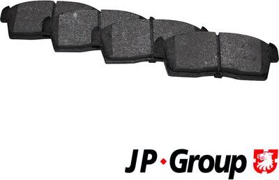 JP Group 4763601310 - Тормозные колодки, дисковые, комплект autospares.lv