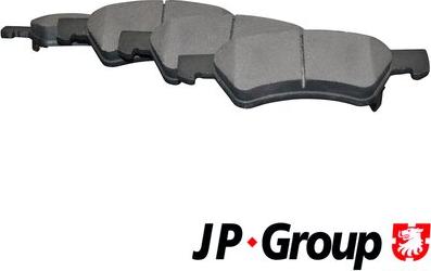 JP Group 5063600610 - Тормозные колодки, дисковые, комплект autospares.lv