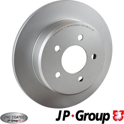 JP Group 5063200100 - Тормозной диск autospares.lv