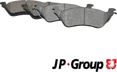 JP Group 5063700210 - Тормозные колодки, дисковые, комплект autospares.lv