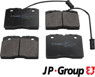 JP Group 5363600110 - Тормозные колодки, дисковые, комплект autospares.lv