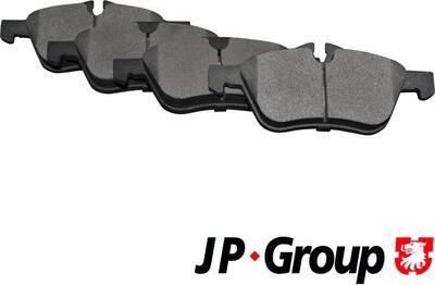 JP Group 6063600210 - Тормозные колодки, дисковые, комплект autospares.lv