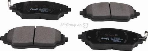 JP Group 6363603310 - Тормозные колодки, дисковые, комплект autospares.lv