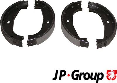 JP Group 1463900410 - Комплект тормозных колодок, барабанные autospares.lv