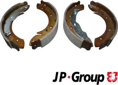 JP Group 1463900110 - Комплект тормозных колодок, барабанные autospares.lv