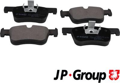 JP Group 1463606110 - Тормозные колодки, дисковые, комплект autospares.lv