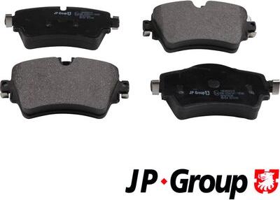 JP Group 1463606310 - Тормозные колодки, дисковые, комплект autospares.lv